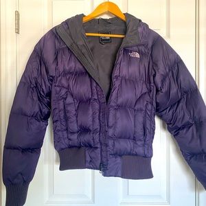 The North Face Purple Puff Jacket